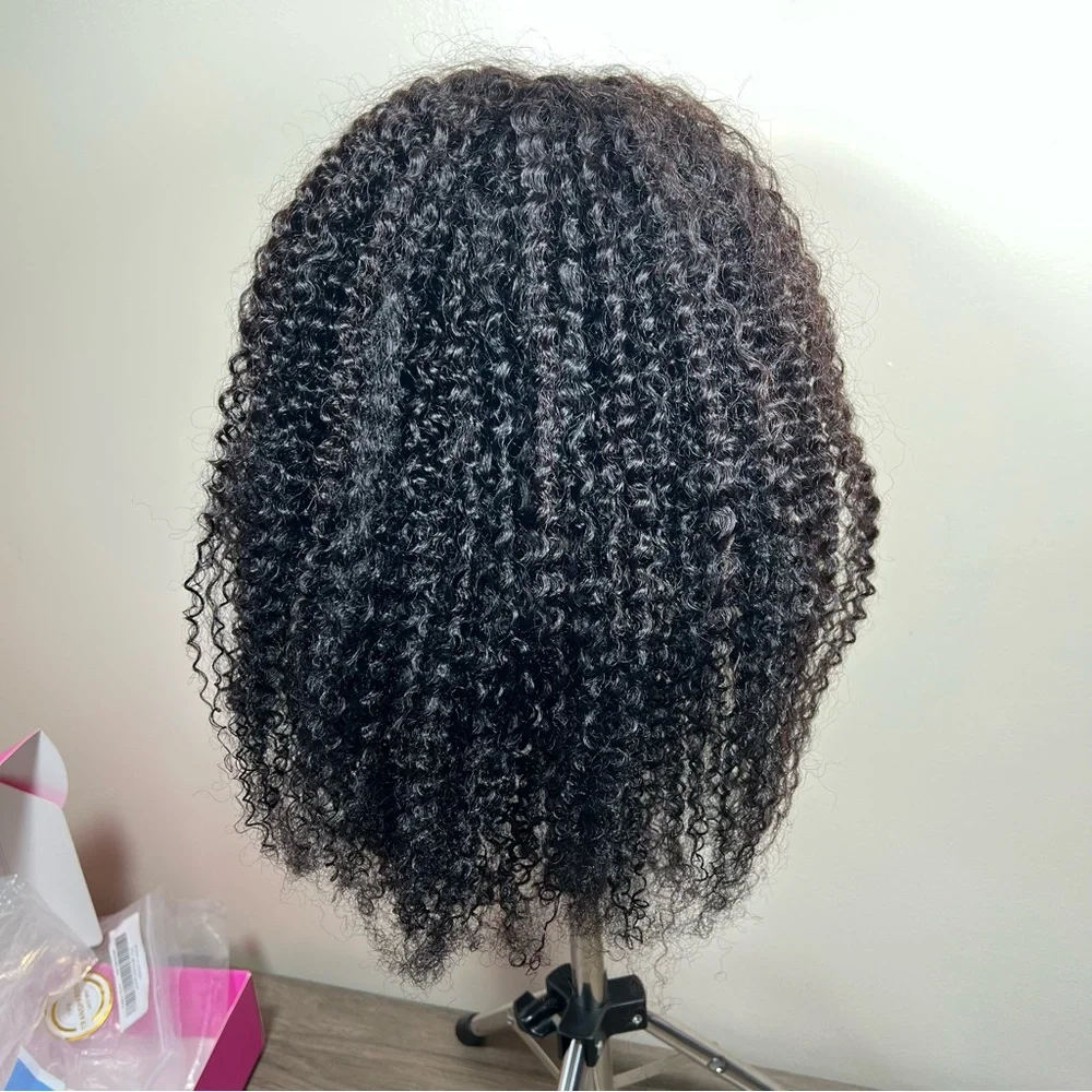 UNICE Bye Bye Knots Kinky Curly Human Hair 20 Inch Wig